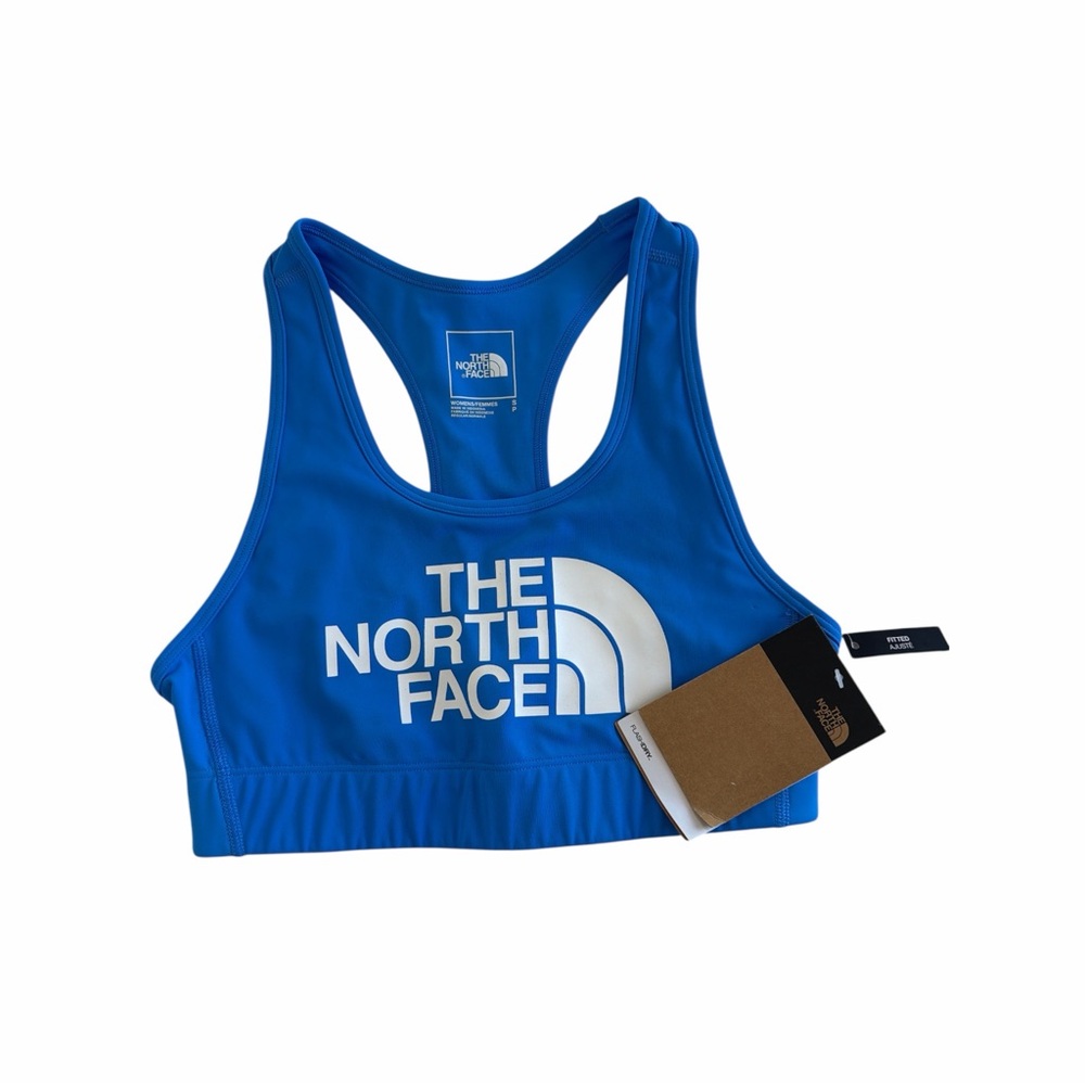 The North Face Bright Blue Racerback Bra